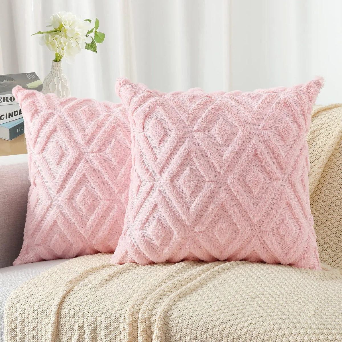Zelda Christmas Cushion Cover Set of 2 for Sofas and Beds