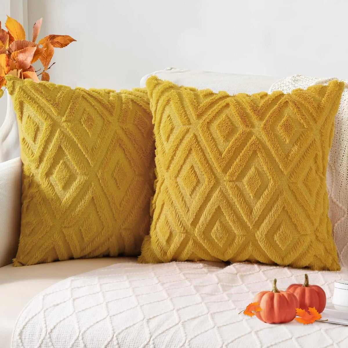 Zelda Christmas Cushion Cover Set of 2 for Sofas and Beds