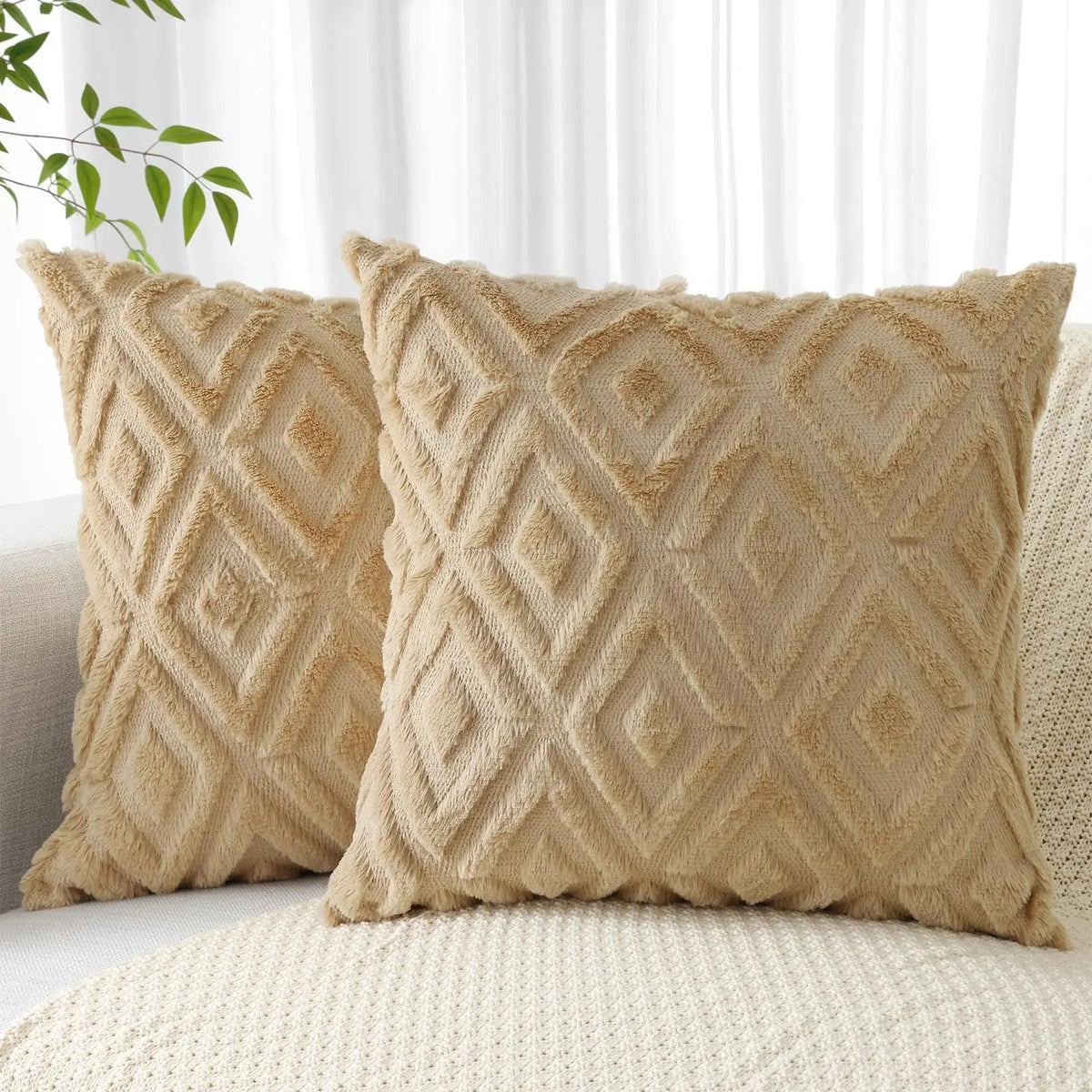 Zelda Christmas Cushion Cover Set of 2 for Sofas and Beds