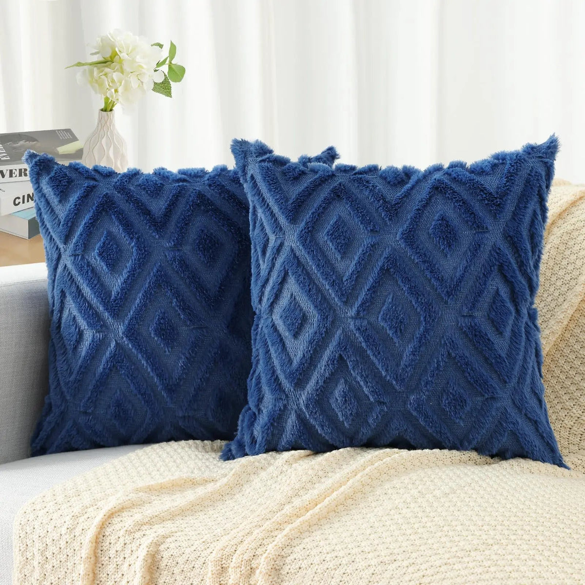 Zelda Christmas Cushion Cover Set of 2 for Sofas and Beds