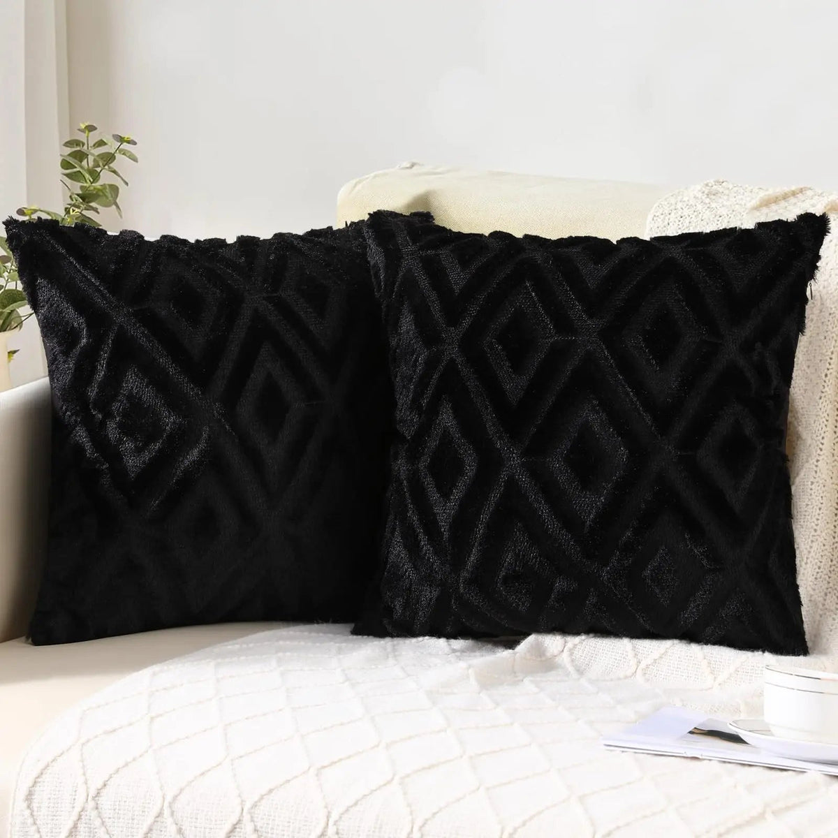 Zelda Christmas Cushion Cover Set of 2 for Sofas and Beds