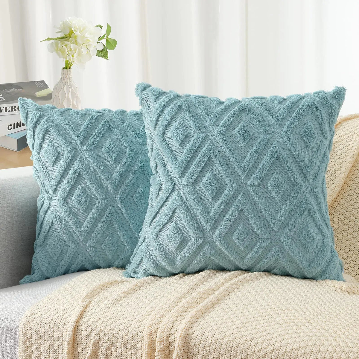 Zelda Christmas Cushion Cover Set of 2 for Sofas and Beds