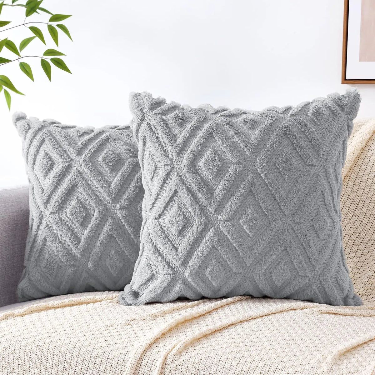 Zelda Christmas Cushion Cover Set of 2 for Sofas and Beds