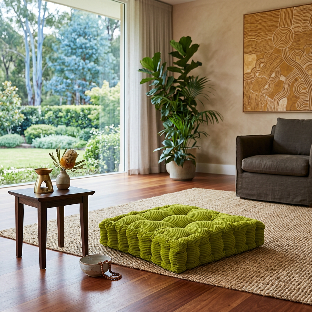 Mirabelle Floor Cushion for Meditation and Reading Nooks