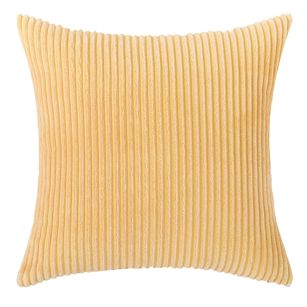 Iolanthe Corduroy Cushion Cover for Sofas with Wide Wale
