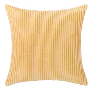 Iolanthe Corduroy Cushion Cover for Sofas with Wide Wale