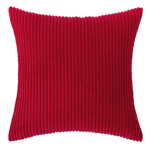 Iolanthe Corduroy Cushion Cover for Sofas with Wide Wale
