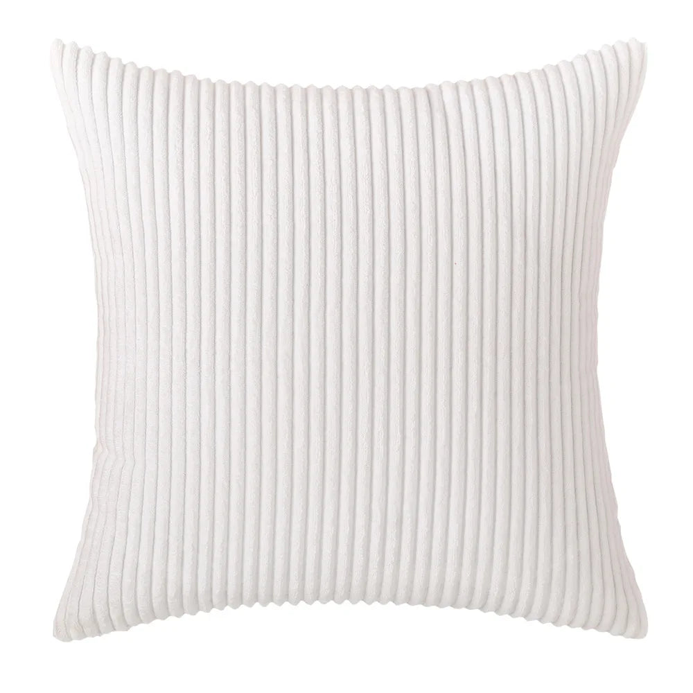 Iolanthe Corduroy Cushion Cover for Sofas with Wide Wale