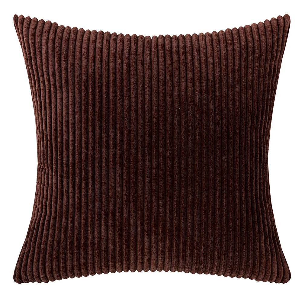 Iolanthe Corduroy Cushion Cover for Sofas with Wide Wale