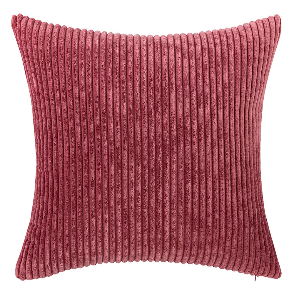 Iolanthe Corduroy Cushion Cover for Sofas with Wide Wale