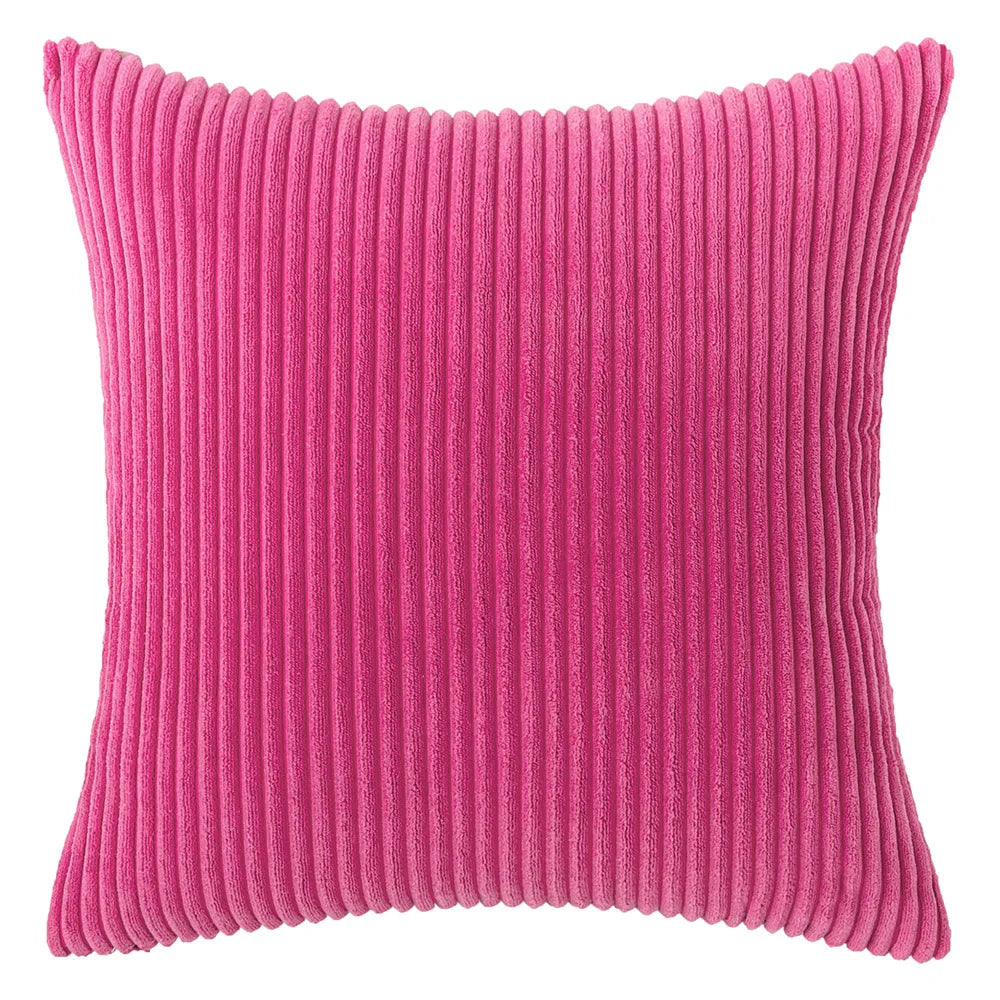 Iolanthe Corduroy Cushion Cover for Sofas with Wide Wale