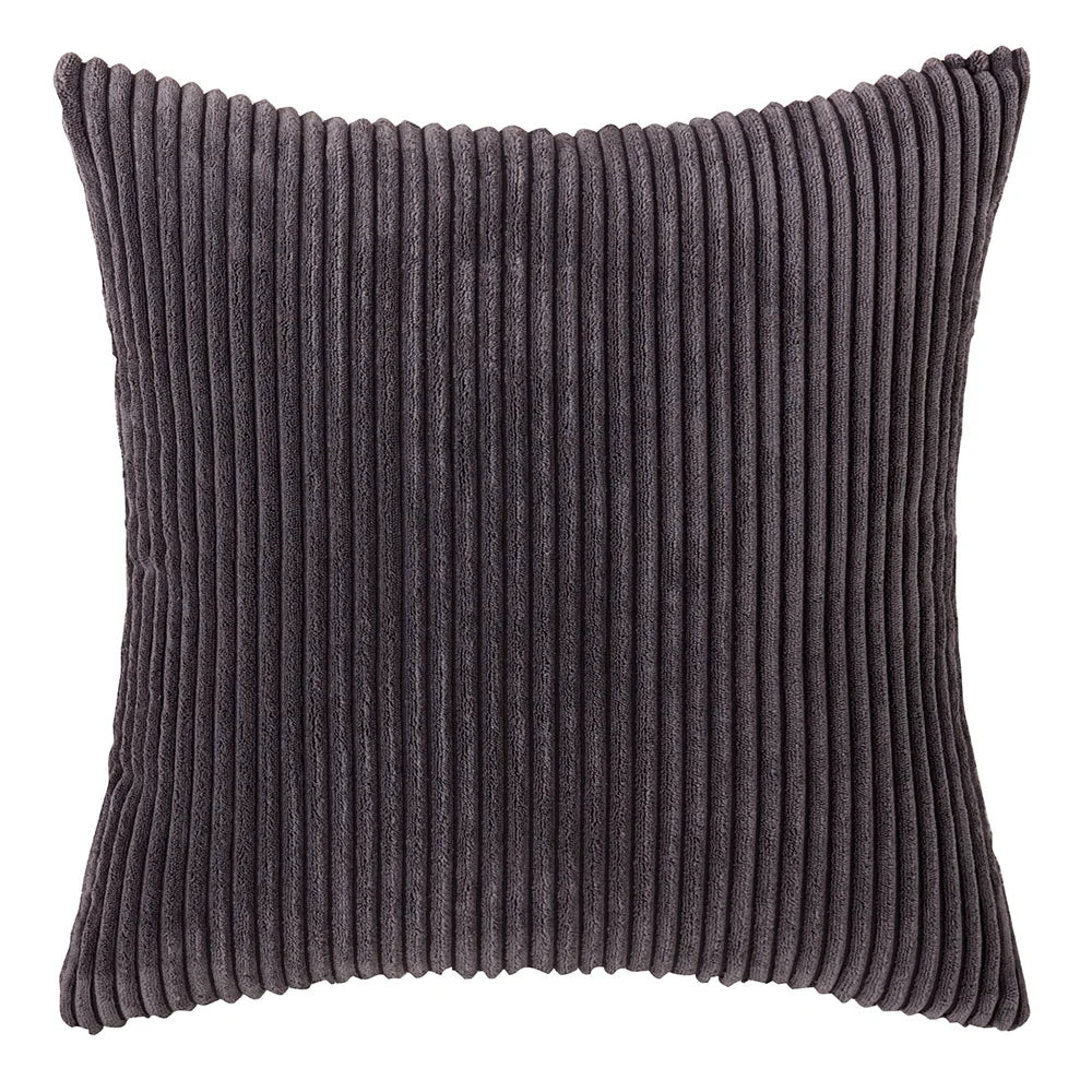 Iolanthe Corduroy Cushion Cover for Sofas with Wide Wale