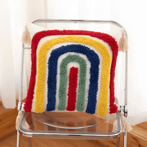 Ophelie Tufted Cover for Sofas with Checkerboard Texture