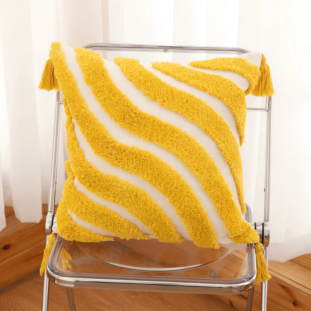 Ophelie Tufted Cover for Sofas with Checkerboard Texture