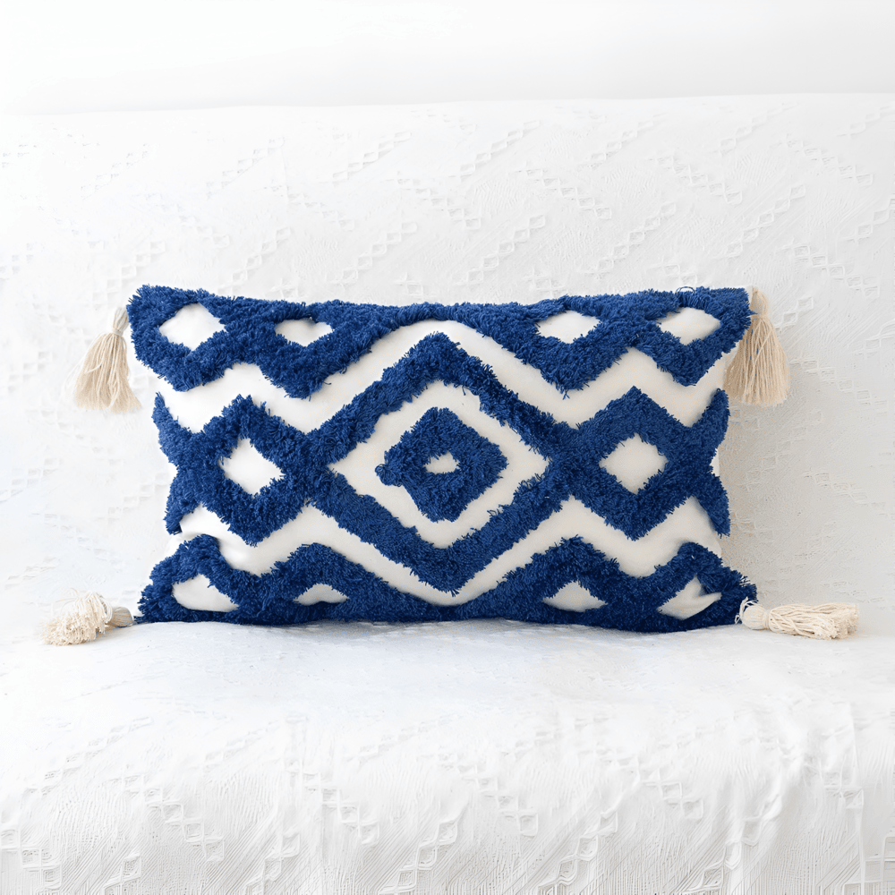 Ophelie Tufted Cover for Sofas with Checkerboard Texture