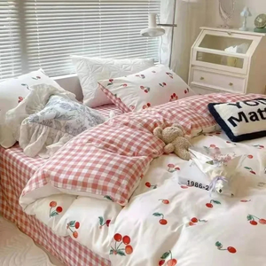 Juliette Quilt Cover for Bedrooms with Avocado Print