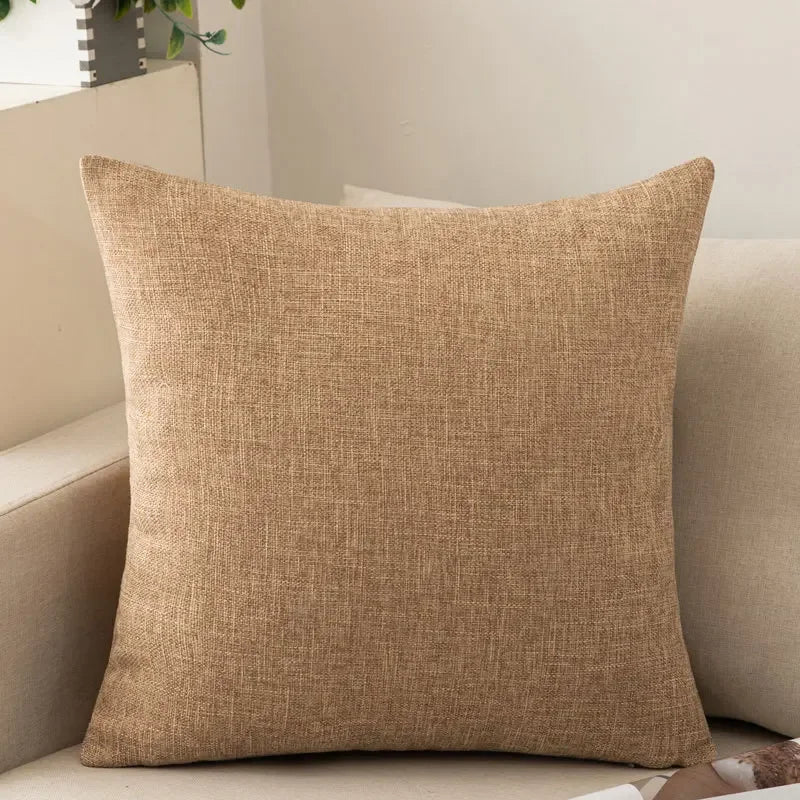 Natalia Linen Look Cushion for Sofas with Insert Included