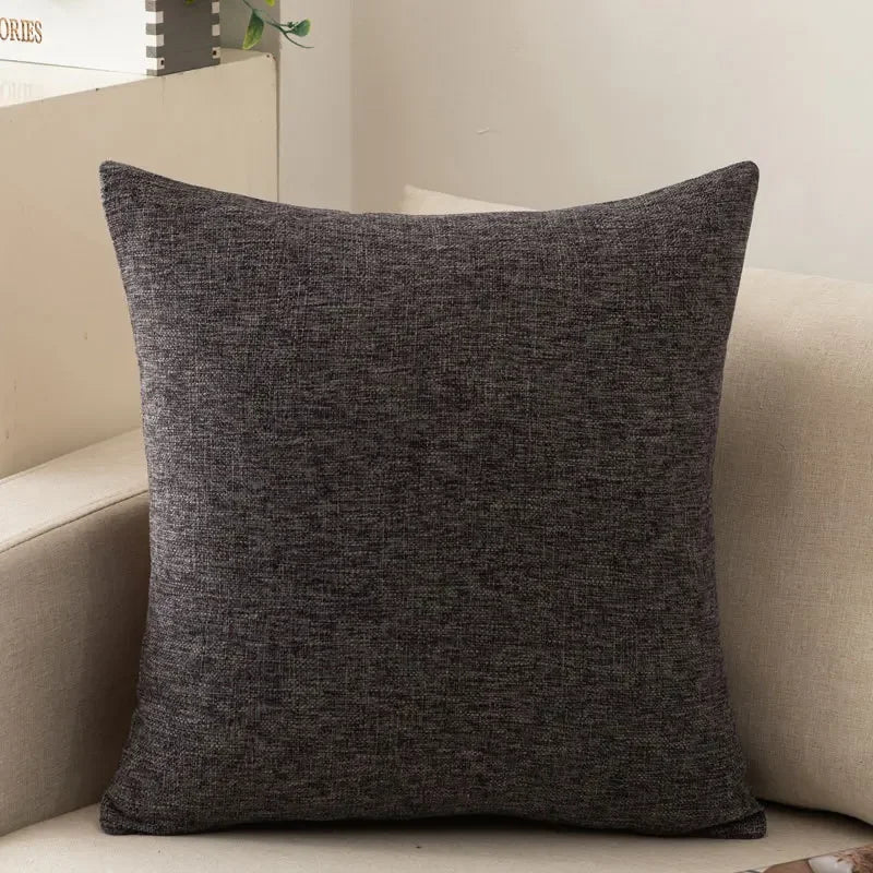 Natalia Linen Look Cushion for Sofas with Insert Included