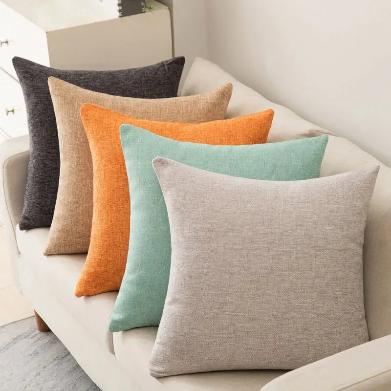 One cushion or a row of three