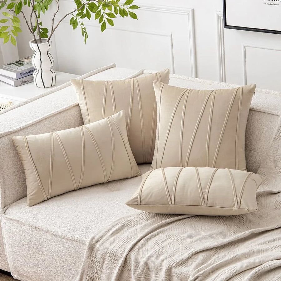 On a Contemporary Sofa