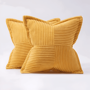 Leonie Ribbed Cover for Busy Rooms with Stain Resistance