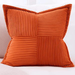Leonie Ribbed Cover for Busy Rooms with Stain Resistance