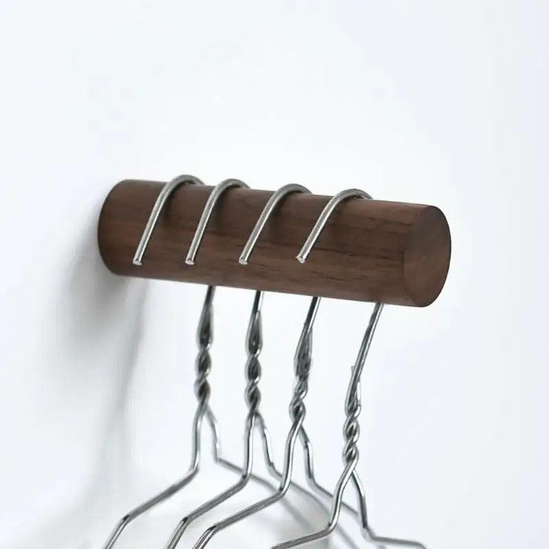 Perrine Timber Wall Hook for Coats with Angled Face