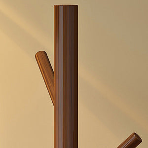 Theodora Timber Coat Rack for Halls with Swivel Tier