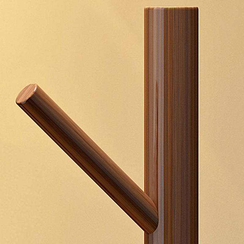 Theodora Timber Coat Rack for Halls with Swivel Tier