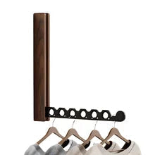 Sabine Folding Hanger Rail for Laundry with Timber Arm