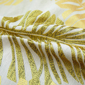 Brigitte Palm Cushion Cover for Sofas in Linen Blend