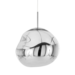 Aloise Sculpted Pendant for Bedrooms with Acrylic Shade