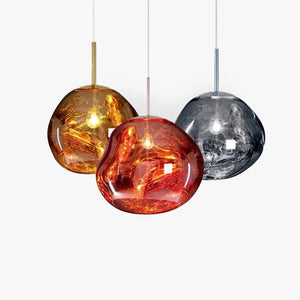 Aloise Sculpted Pendant for Bedrooms with Acrylic Shade