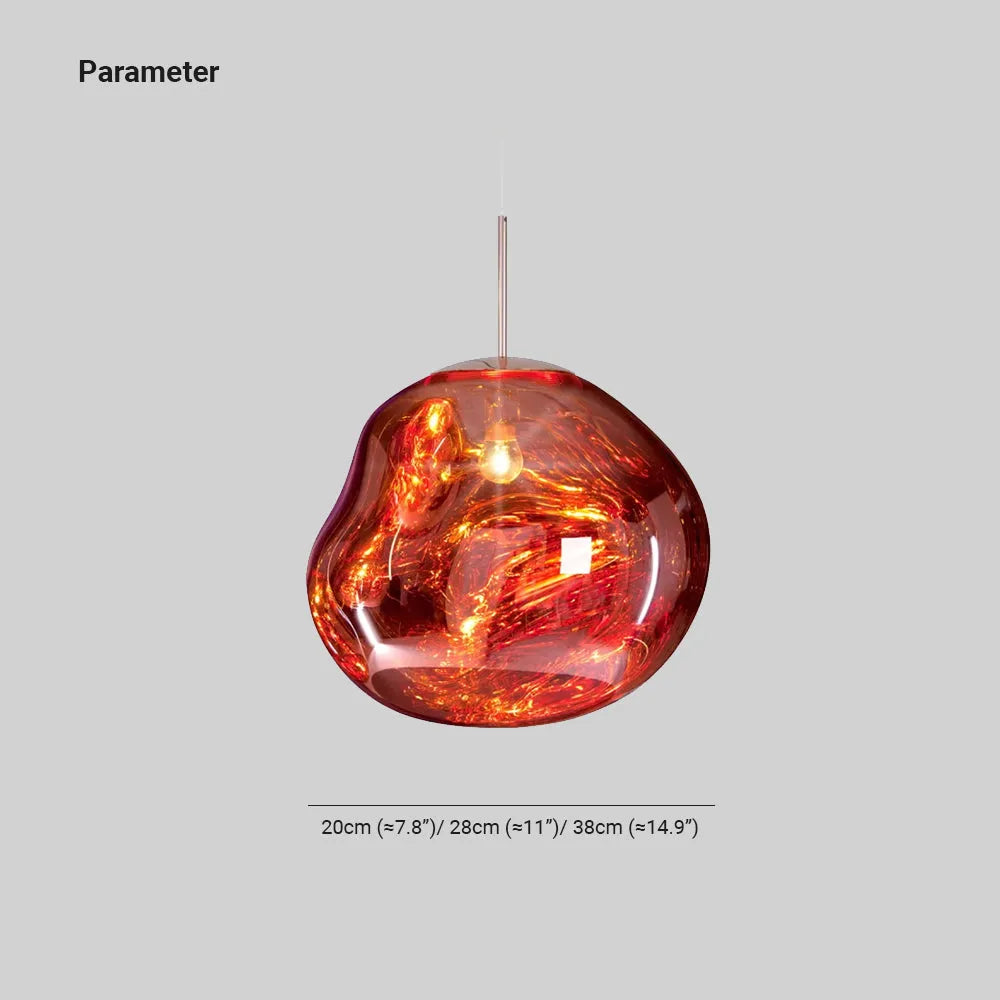 Aloise Sculpted Pendant for Bedrooms with Acrylic Shade