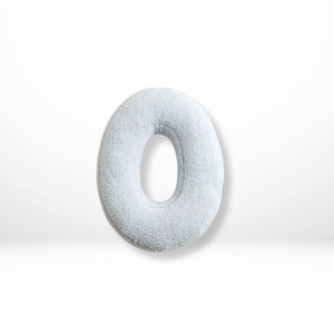 Seraphina Letter Cushion for Nurseries in Velvet Finish