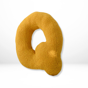 Seraphina Letter Cushion for Nurseries in Velvet Finish