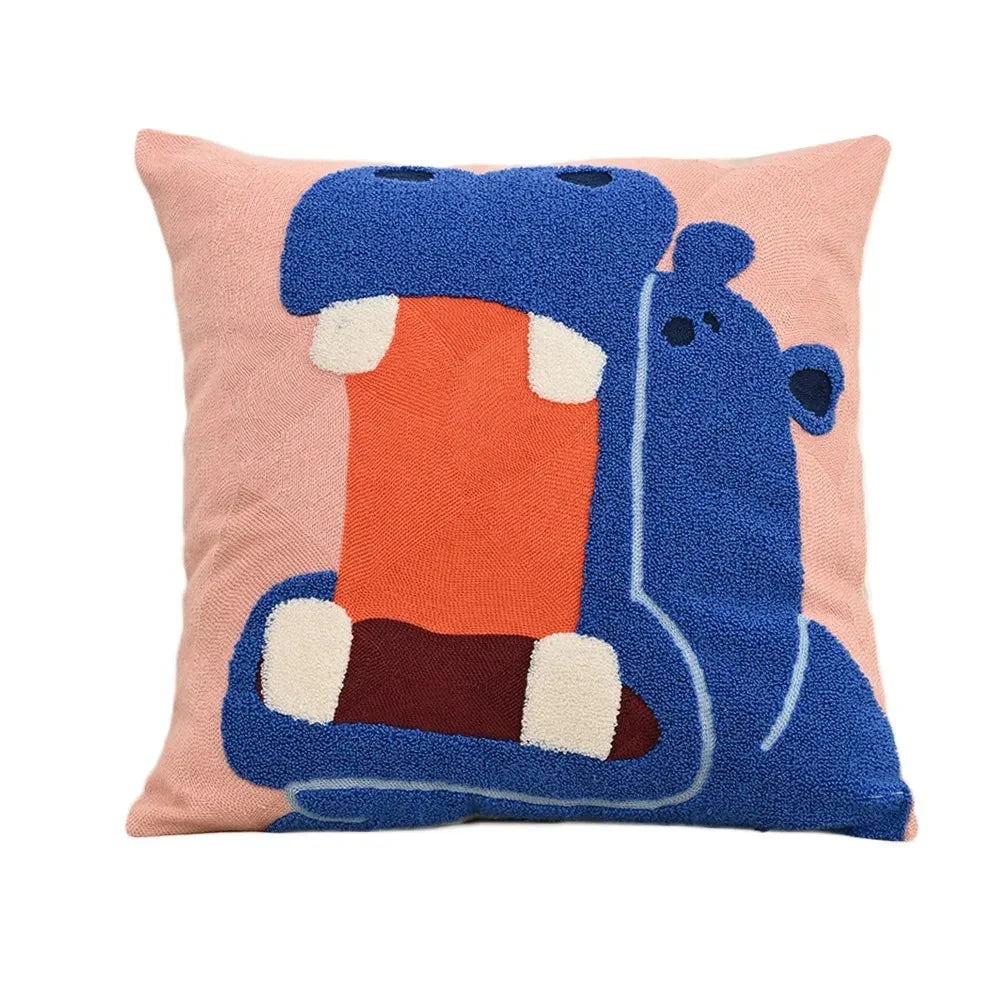 Vivienne Animal Cushion Cover for Kids Rooms and Sofas