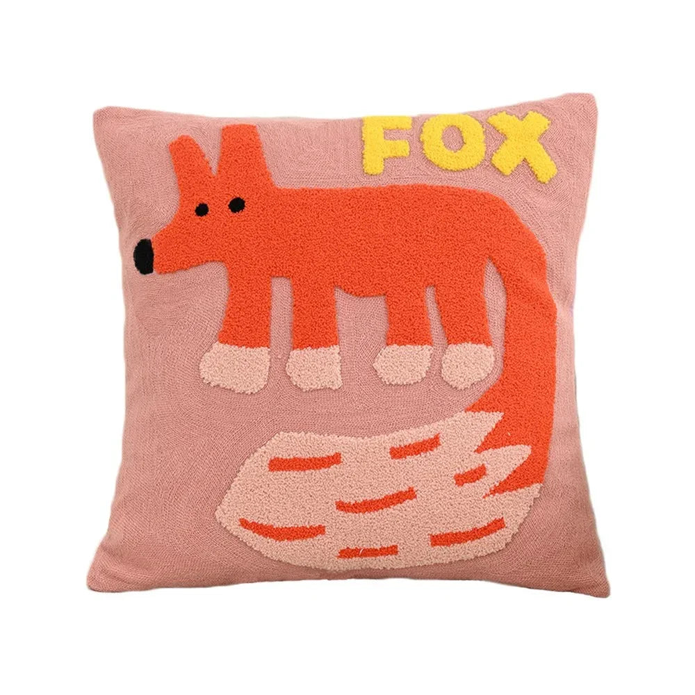 Vivienne Animal Cushion Cover for Kids Rooms and Sofas