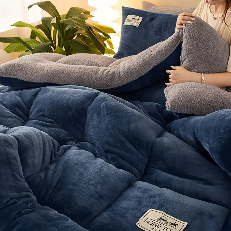 Giselle Winter Quilt for Cold Rooms with Fleece Sides