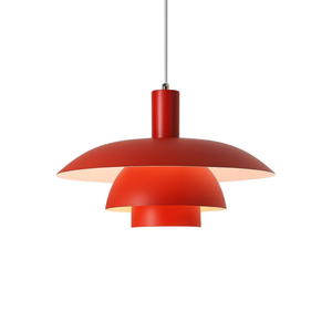 Allegra Cone Pendant for Dining Tables with Tiered Shade