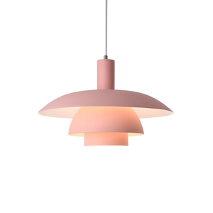 Allegra Cone Pendant for Dining Tables with Tiered Shade