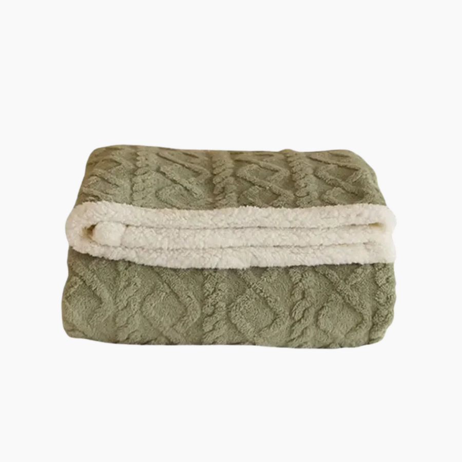 A blanket with two faces