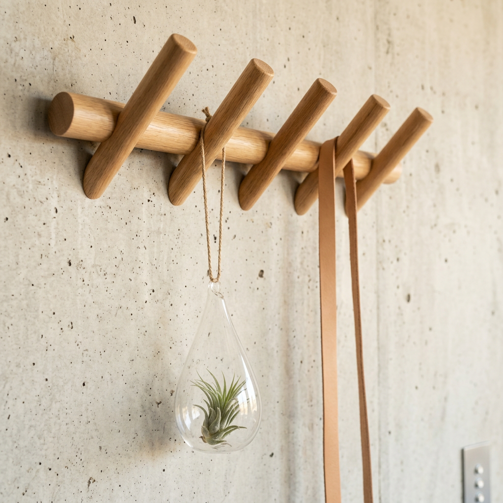 Concrete wall in a living room