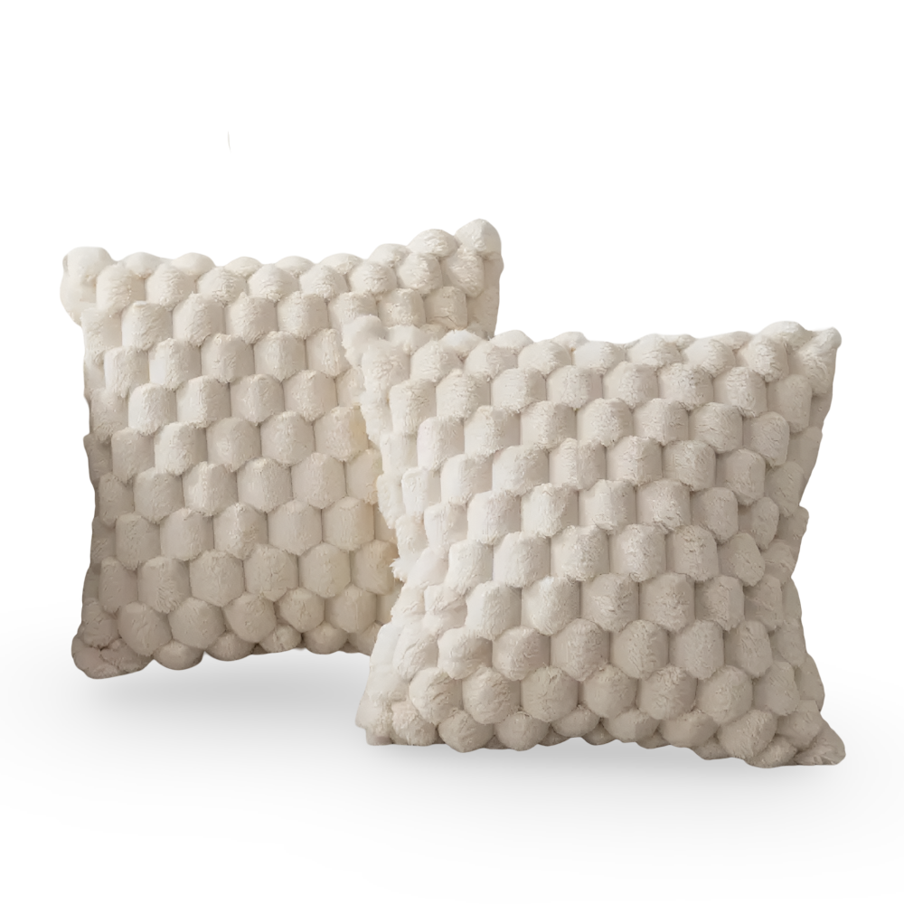 Ursula Bubble Cushion Cover for Sofas and Beds in Plush