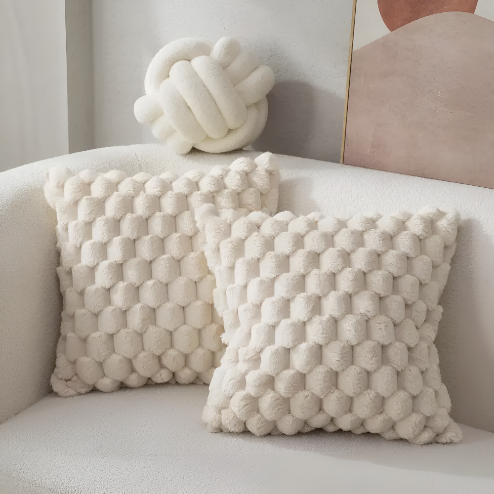 Ursula Bubble Cushion Cover for Sofas and Beds in Plush