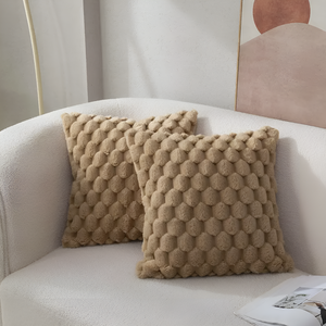 Ursula Bubble Cushion Cover for Sofas and Beds in Plush
