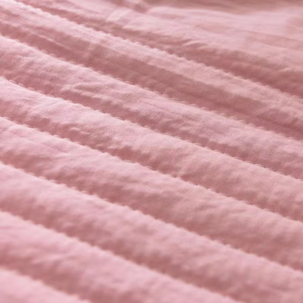 Margot Bed Blanket for Layering with Channel Stitching