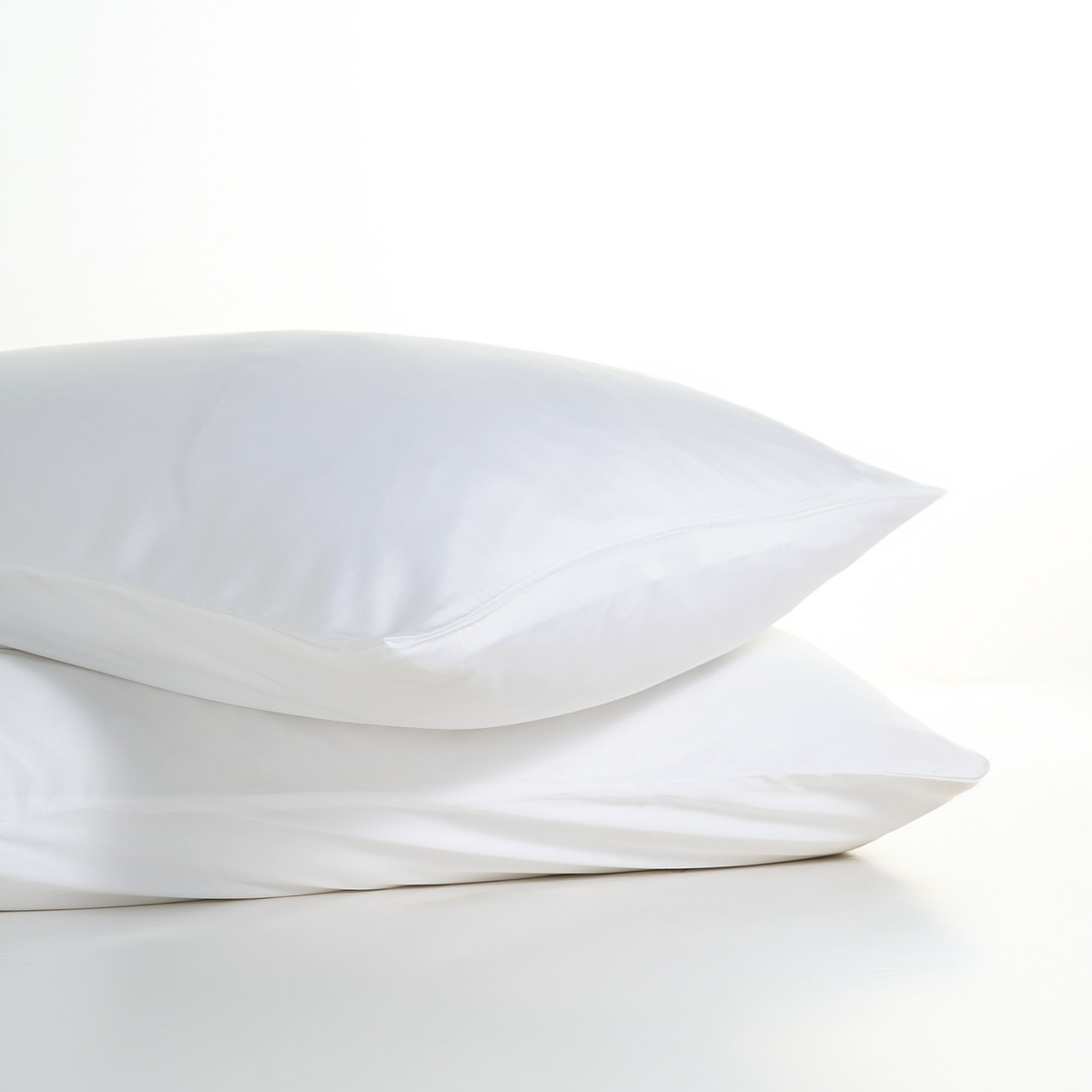 Ottoline Pillowcases for Beds in Cool Bamboo Viscose