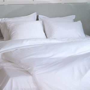 Ottoline Pillowcases for Beds in Cool Bamboo Viscose