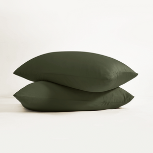 Ottoline Pillowcases for Beds in Cool Bamboo Viscose